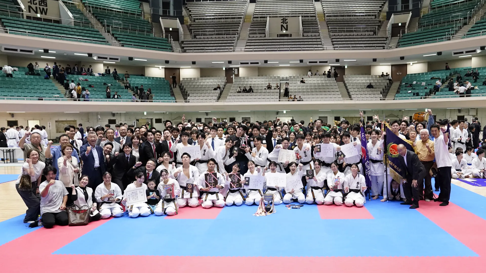 第68回関東大学空手道選手権大会　閉幕