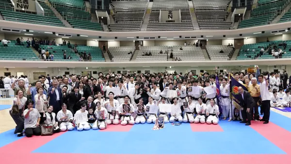 第68回関東大学空手道選手権大会　閉幕